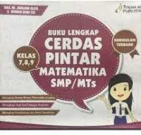 Image of BUKU CERDAS PINTAR MATEMATIKA SMP/MTs Kelas 7,8, & 9