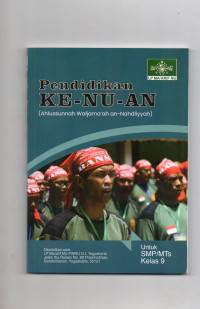 Image of Pendidikan KE-NU-AN (Ahlussunnah Waljama'ah An-Nahdliyyah) Untuk SMP/MTs Kelas 9