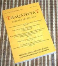 Image of THAQAFIYYAT JURNAL ILMU BUDAYA Volume 14, No. 1, Juni 2013